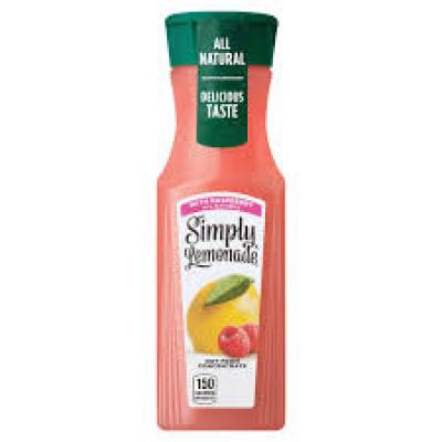 Simply Lemonade with Raspberry Juice