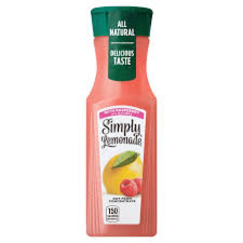 Simply Lemonade with Raspberry Juice